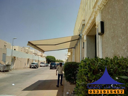 تركيب مظلات سيارات كهربائيه متحركه